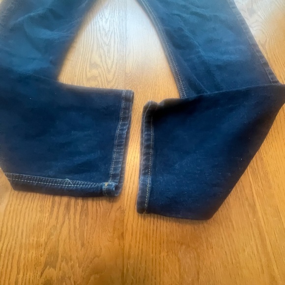 Ariat Mens M8 Modern Slim Leg 35/32 Blue Jeans Western Workwear VGUC - Picture 13 of 14